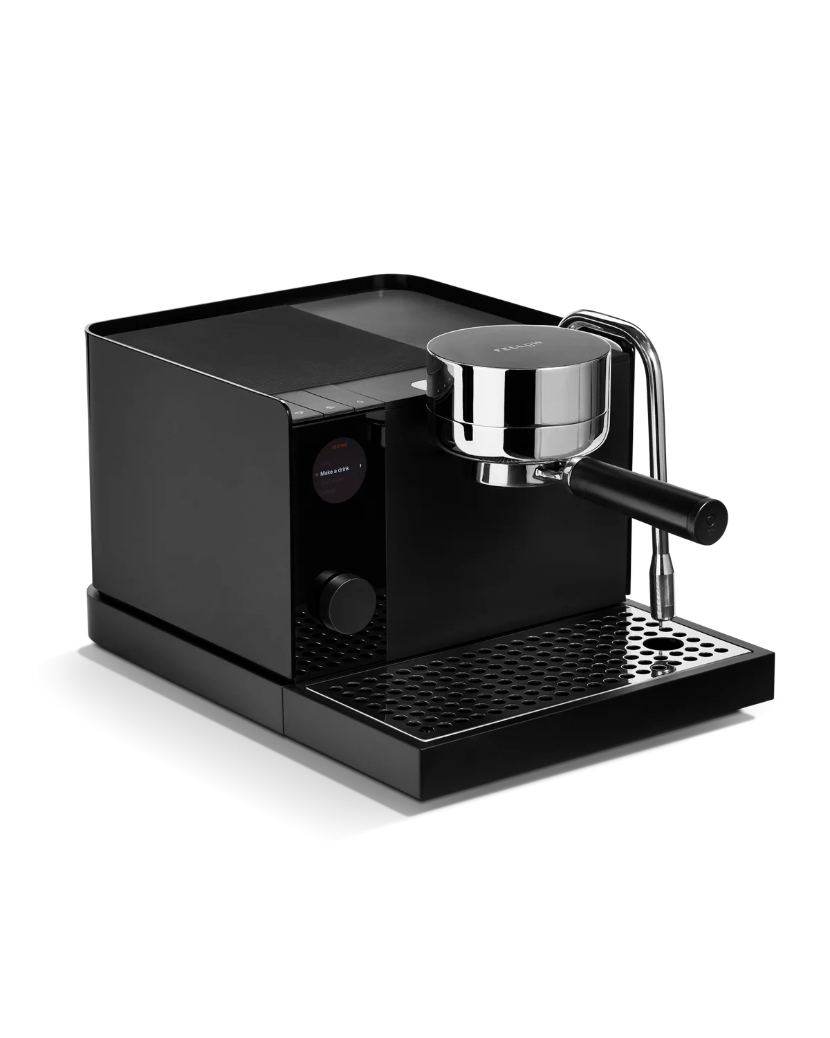 Fellow Espresso Series 1 Espresso Machine in sleek black design, offering precision for home baristas.